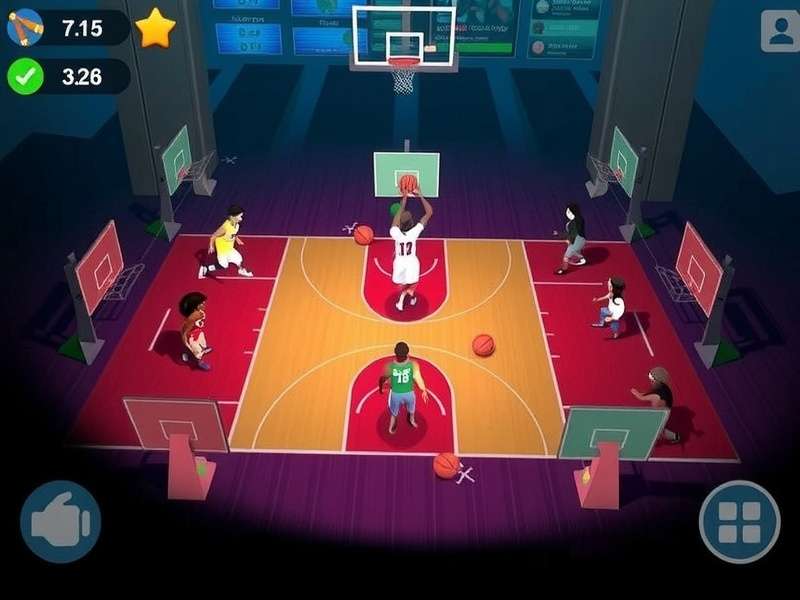 Colossus Hoops Game Screenshot